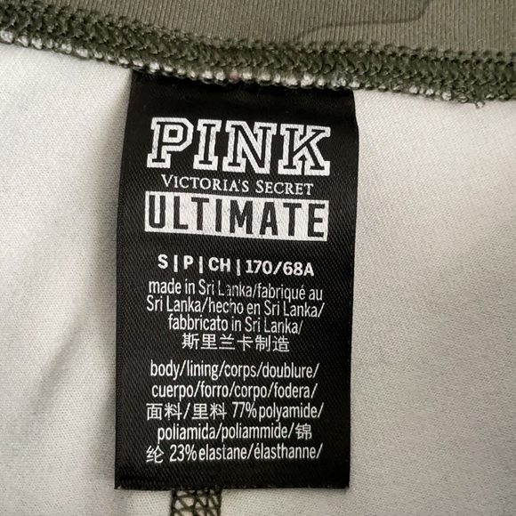 Pink! Victoria Secret Ultimate Biker Camouflage Short Women’s S - Picture 6 of 7